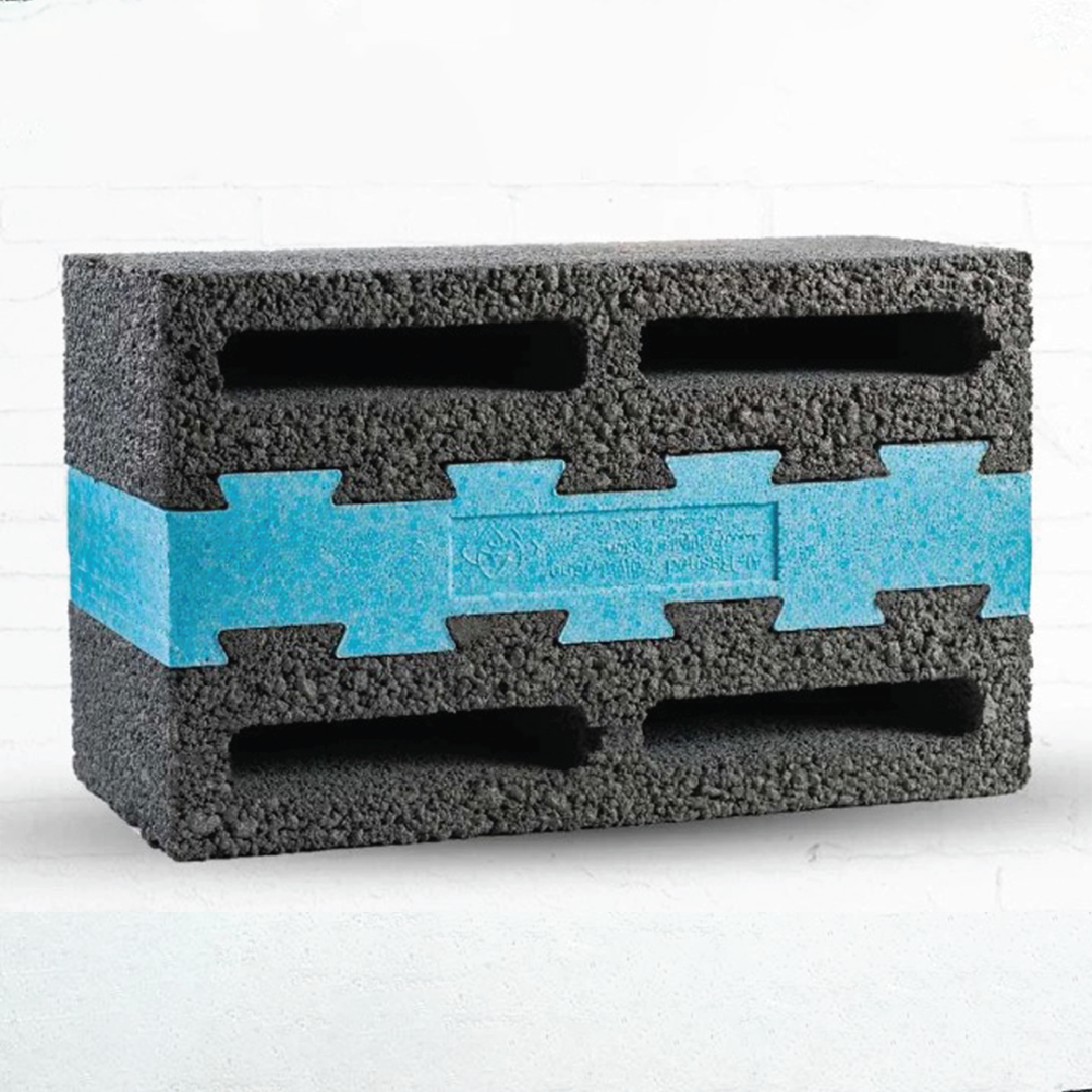 Blue Sandwich Thermal Volcanic Block 252040